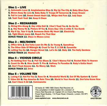 5CD/Doos The Vibrators: The Albums 1985-1990