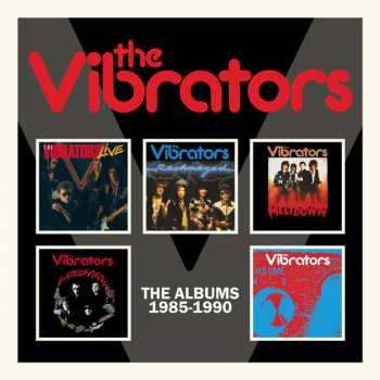 5CD/Doos The Vibrators: The Albums 1985-1990