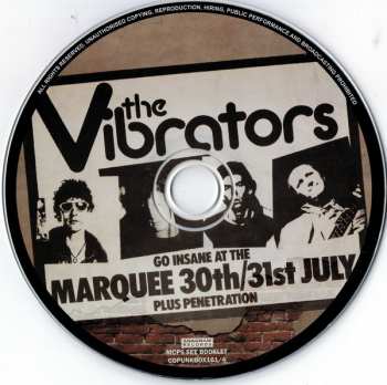 4CD/Doos The Vibrators: The Epic Years 1976-1978