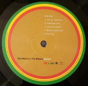 LP The Wailers: Burnin'