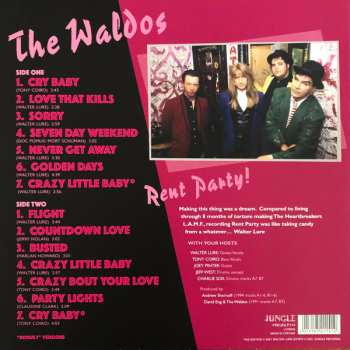 LP The Waldos: Rent Party LTD | CLR