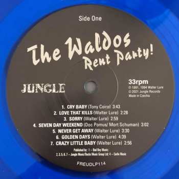 LP The Waldos: Rent Party LTD | CLR
