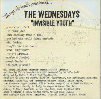 CD The Wednesdays: Invisible Youth