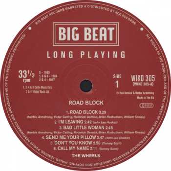 LP The Wheels: Road Block LTD