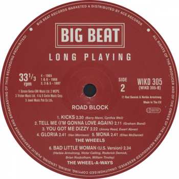 LP The Wheels: Road Block LTD