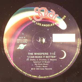 LP The Whispers: And The Beat Goes On / I Can Make It Better