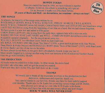 CD The White Lines: Rock'n'Roll Will Never Stop!
