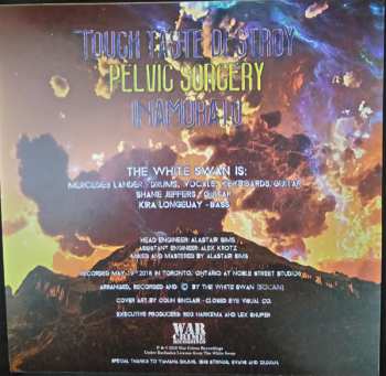 LP The White Swan: Touch Taste Destroy CLR