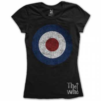 Merch The Who: Dames T-shirt Target Distressed 