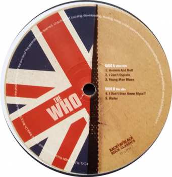 2LP The Who: Live At The Isle Of Wight Festival 1970 Vol.1 LTD | CLR