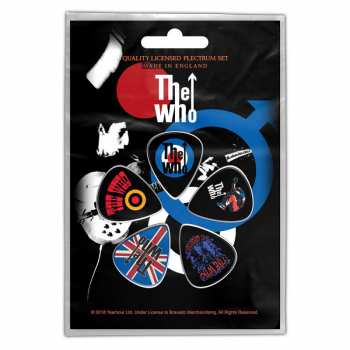 Merch The Who: Set Plectrums Pete Townsend 