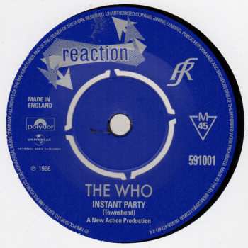 5SP/Doos The Who: The Reaction Singles (1966) LTD