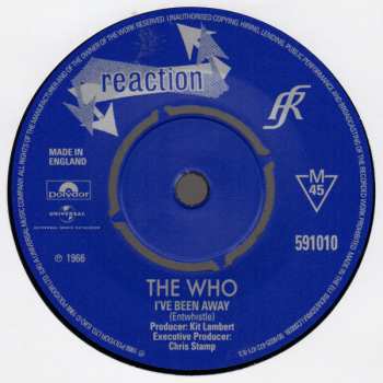 5SP/Doos The Who: The Reaction Singles (1966) LTD