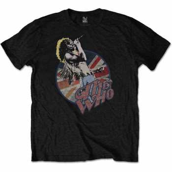 Merch The Who: T-shirt Roger Vintage Pose 