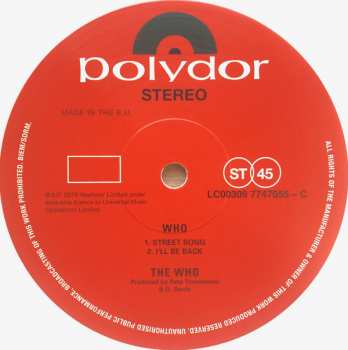 2LP The Who: Who DLX | LTD | CLR