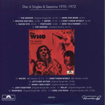 10CD/Doos/Blu-ray The Who: Who's Next | Life House DLX | LTD