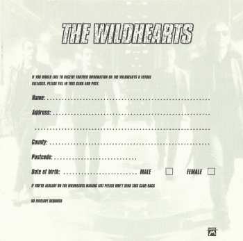 CD The Wildhearts: Endless, Nameless