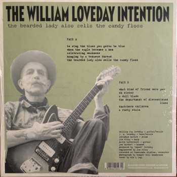 LP The William Loveday Intention: The Bearded Lady Also Sells The Candy Floss