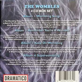 4CD/Doos The Wombles: 4 CD Box Set: The Complete Studio Albums