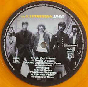 LP The Yardbirds: 1966: Live & Rare CLR