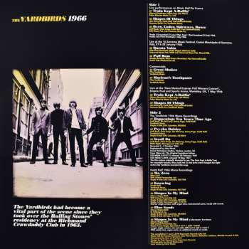 LP The Yardbirds: 1966: Live & Rare CLR