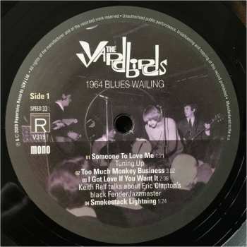 LP The Yardbirds: Blues Wailing - Five Live Yardbirds 1964