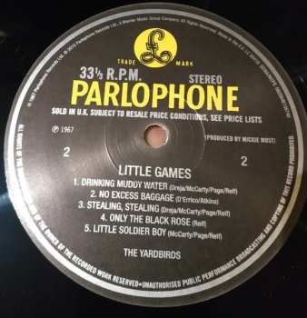 LP The Yardbirds: Little Games