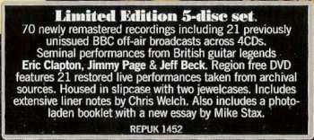 4CD/DVD/Doos The Yardbirds: Live And Rare LTD