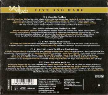 4CD/DVD/Doos The Yardbirds: Live And Rare LTD