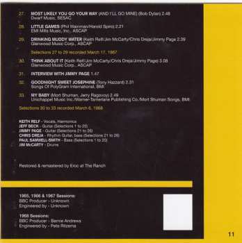 CD The Yardbirds: The BBC Sessions