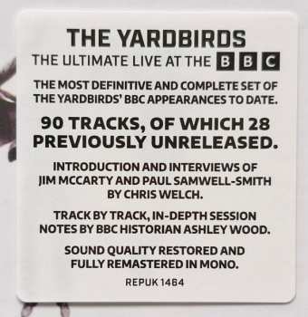 4CD/Doos The Yardbirds: The Ultimate Live At The BBC