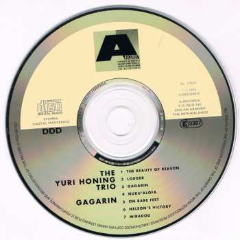 CD The Yuri Honing Trio: Gagarin