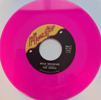 SP The Zeros: Wild Weekend / Beat Your Heart Out CLR