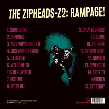 LP The Zipheads: Z2: Rampage! LTD | CLR