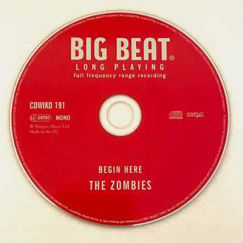 CD The Zombies: Begin Here