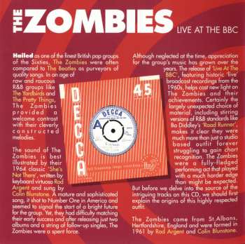 CD The Zombies: Live At The BBC