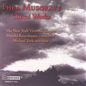 CD Thea Musgrave: Choral Works