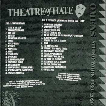 6CD Theatre Of Hate: Omens – Studio Work 1980-2020