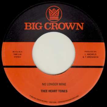 Album Thee Heart Tones: No Longer Mine / Cry My Tears Away