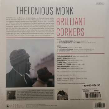 LP Thelonious Monk: Brilliant Corners LTD