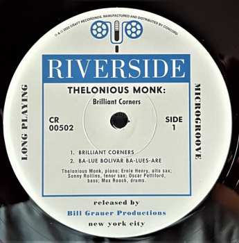 LP/Doos Thelonious Monk: Brilliant Corners LTD | NUM