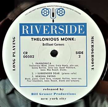 LP/Doos Thelonious Monk: Brilliant Corners LTD | NUM