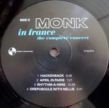 2LP Thelonious Monk: Monk In France - The Complete Concert