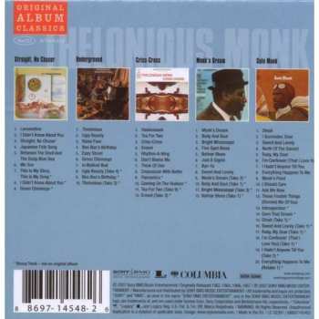 5CD/Doos Thelonious Monk: Original Album Classics