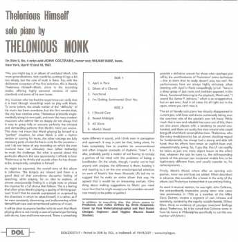 5CD/Doos Thelonious Monk: Timeless Classic Albums