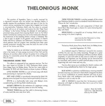 5CD/Doos Thelonious Monk: Timeless Classic Albums