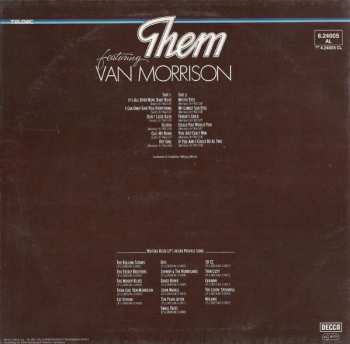 LP Van Morrison: Them Featuring Van Morrison