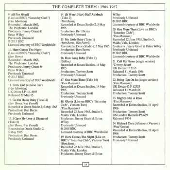 3CD Them: The Complete Them 1964-1967