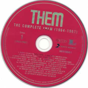 3CD Them: The Complete Them 1964-1967