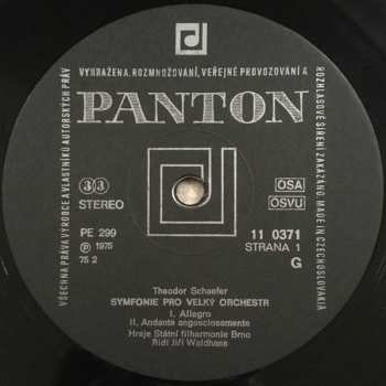 LP Brno State Philharmonic Orchestra: Symfonie Pro Velký Orchestr